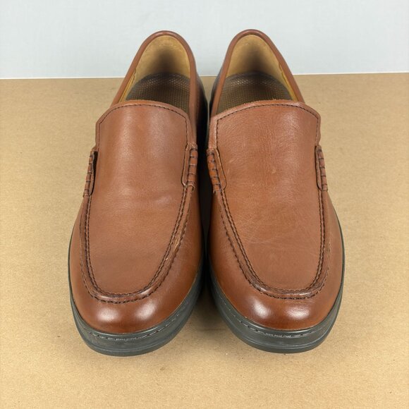 Cole Haan Grandseries Hamlin Traveler Leather Loafers Mens 12 Brown Slip On - Picture 2 of 10